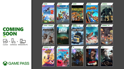 New Games Coming to Xbox Game Pass