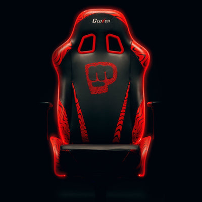 Clutch Gaming chair Pewdiepie LED Edition  Throttle Series PEWDIEPIE LED colour red
